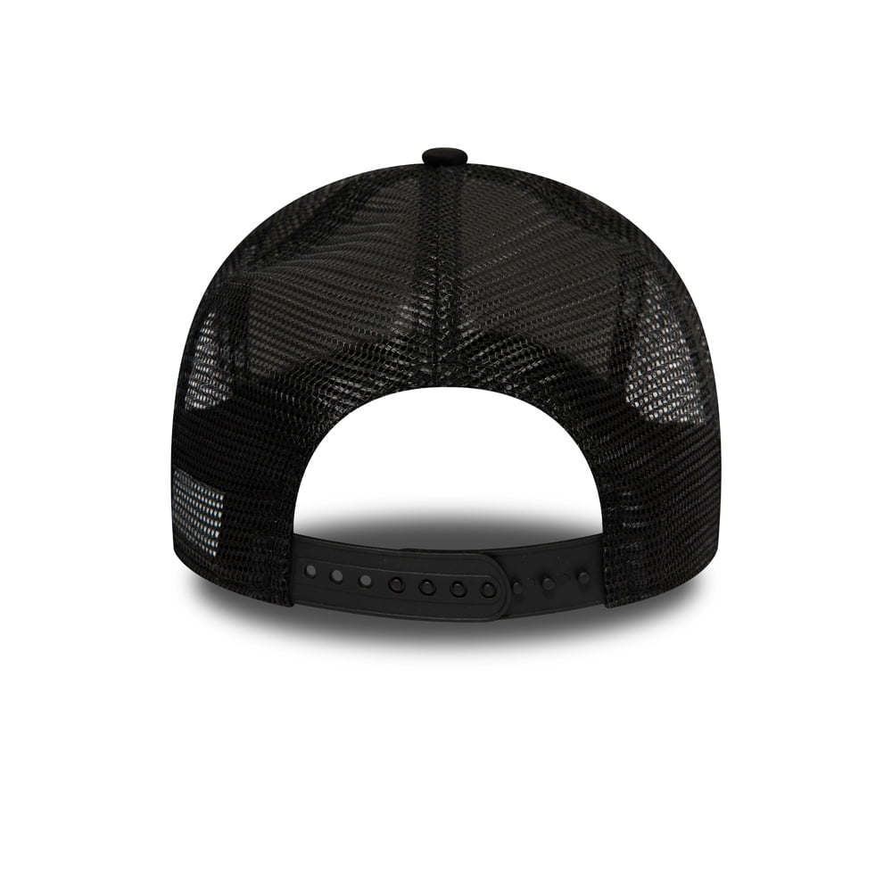 Gorra Trucker Outdoors A-Frame de New Era - Negro