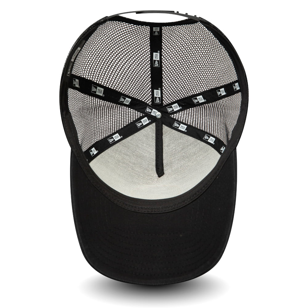 Gorra Trucker Outdoors A-Frame de New Era - Negro
