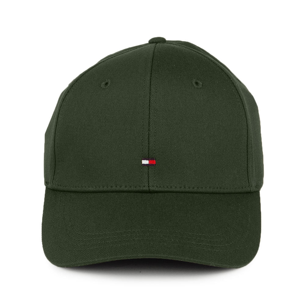 Gorra de béisbol Classic de Tommy Hilfiger - Verde Oscuro