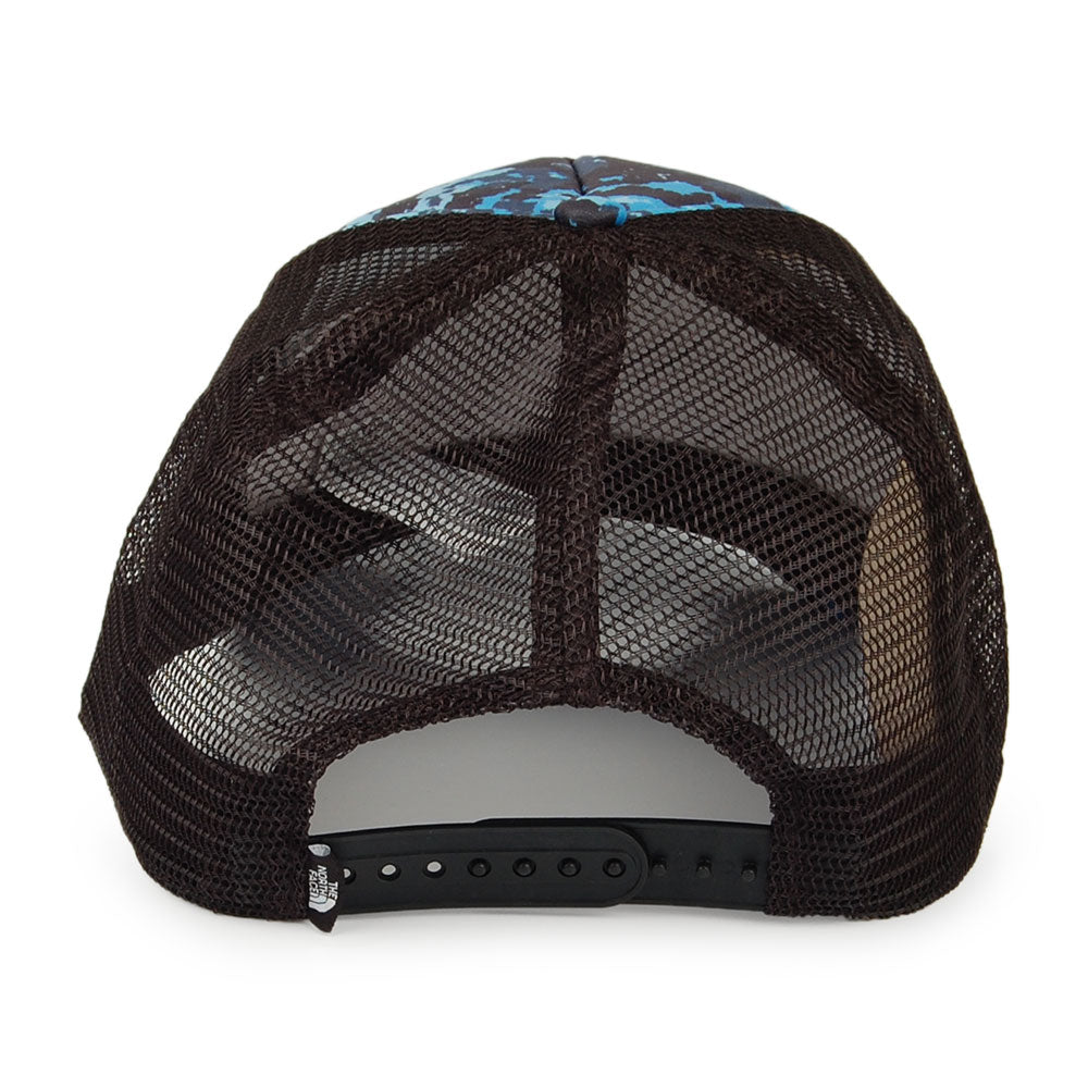 Gorra Trucker TNF Logo ajuste profundo de The North Face - Azul-Camuflaje