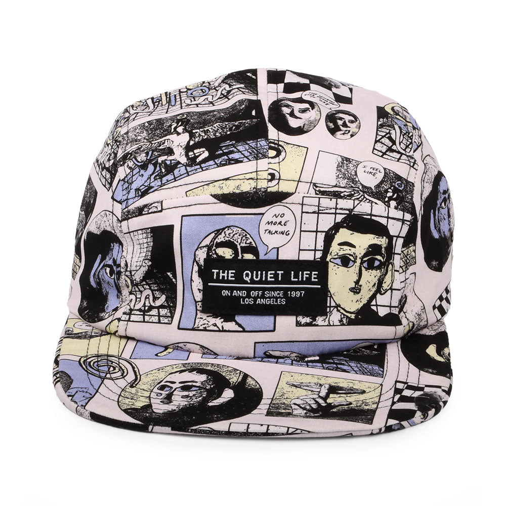Gorra 5 paneles Marcus de The Quiet Life - Crema-Multi