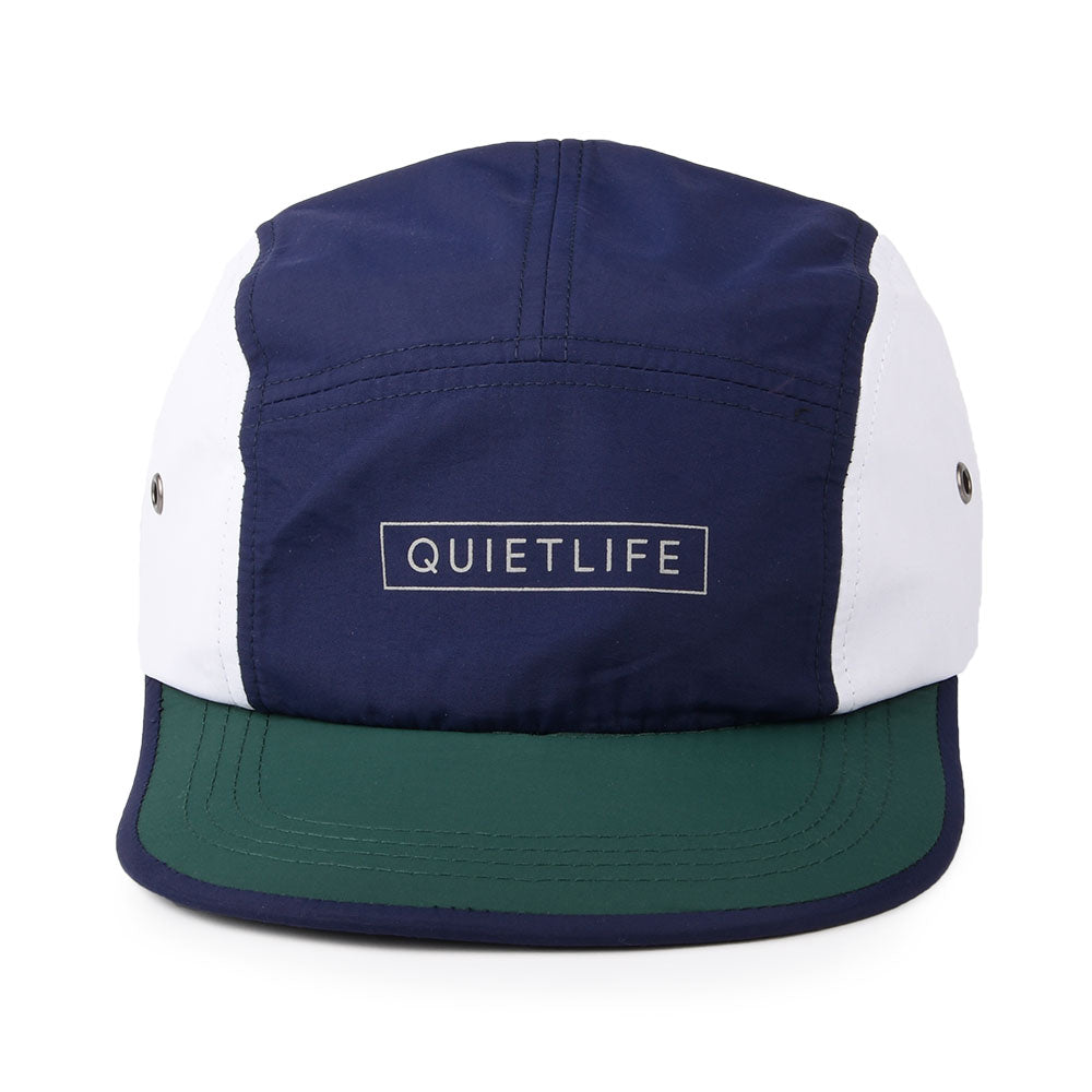 Gorra 5 paneles Colorblock de The Quiet Life - Azul Marino-Verde