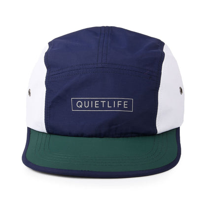 Gorra 5 paneles Colorblock de The Quiet Life - Azul Marino-Verde