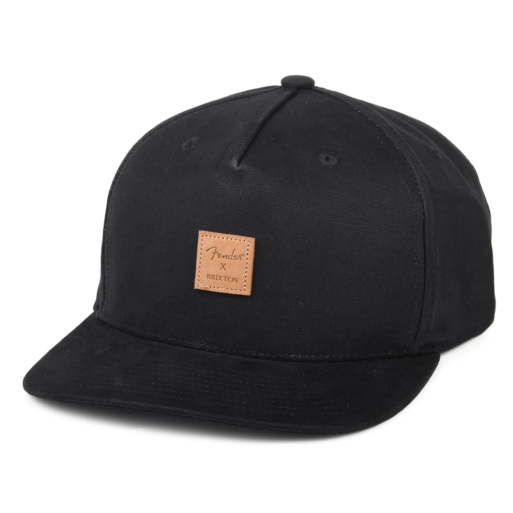 Gorra Snapback Fender Reverb C de Brixton - Negro