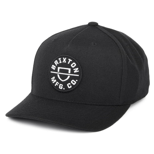 Gorra Snapback Crest MP de Brixton - Negro