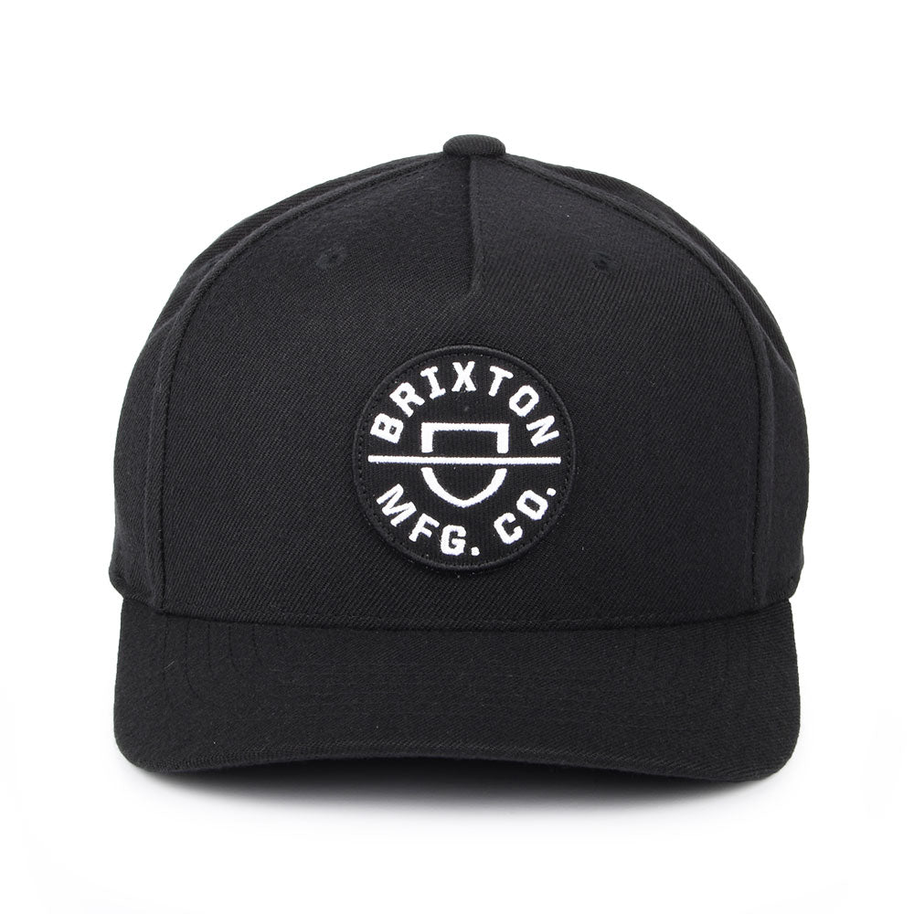 Gorra Snapback Crest MP de Brixton - Negro