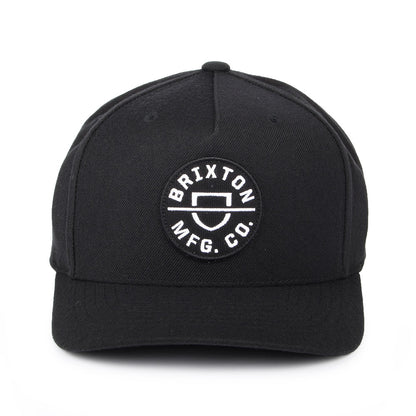 Gorra Snapback Crest MP de Brixton - Negro