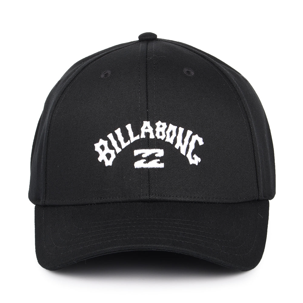 Gorra Snapback Arch de algodón de Billabong - Negro