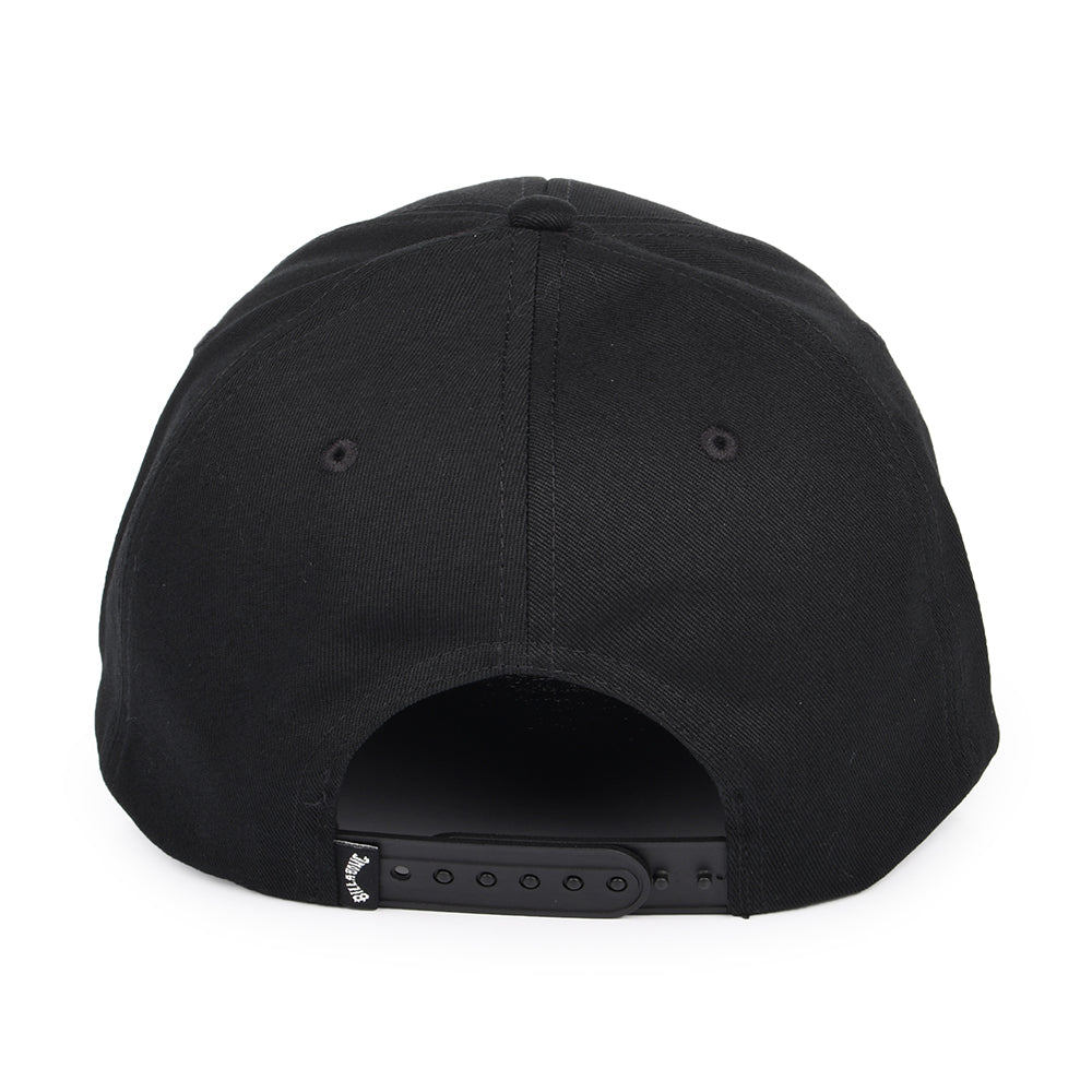 Gorra Snapback Arch de algodón de Billabong - Negro