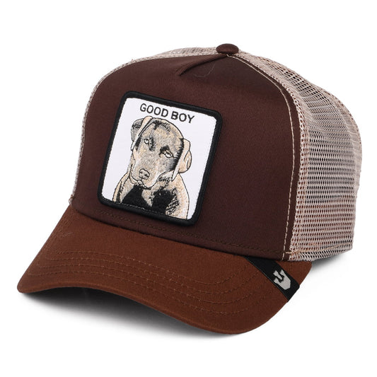 Gorra Trucker Good Boy de Goorin - Marrón