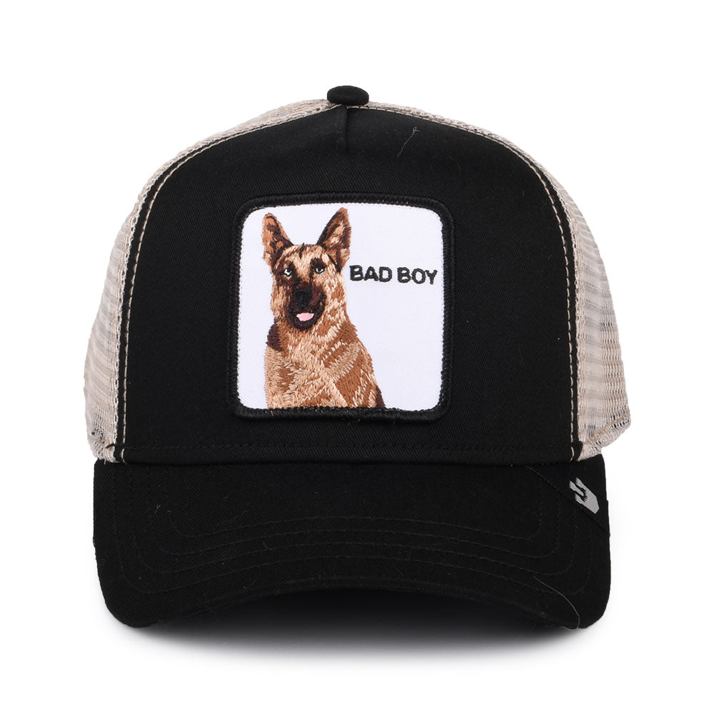 Gorra Trucker Bad Boy de Goorin - Negro
