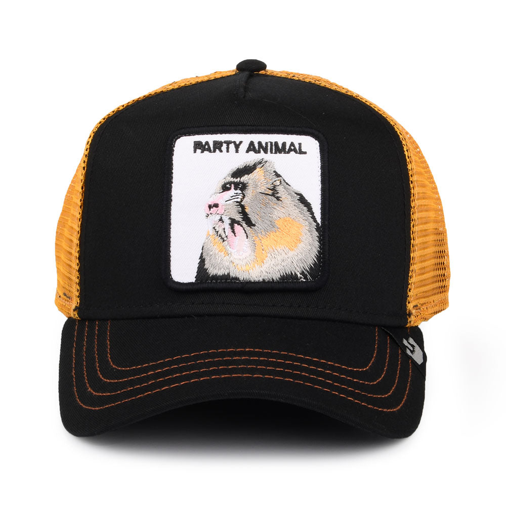 Gorra Trucker Party Animal de Goorin - Negro