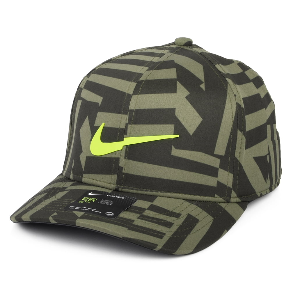 Gorra de béisbol Classic 99 US Open de Nike Golf - Oliva-Amarillo