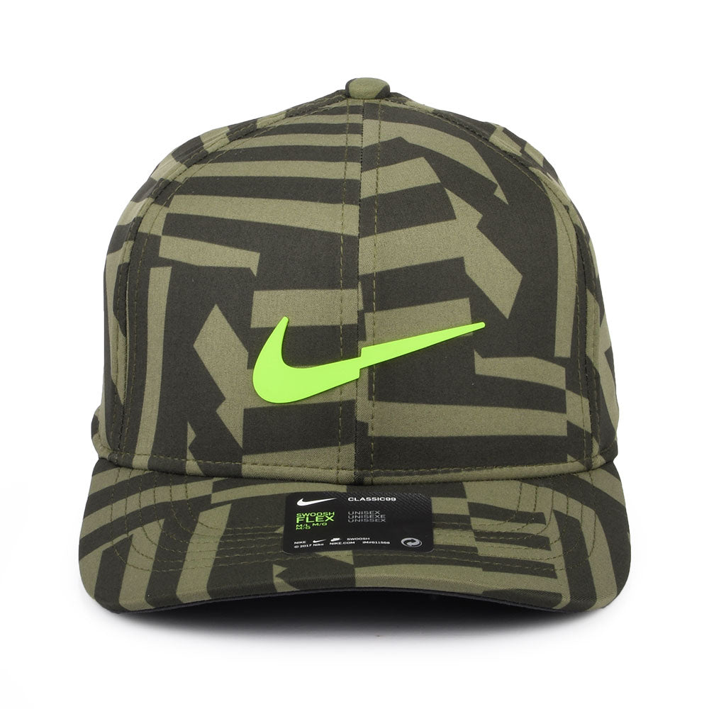 Gorra de béisbol Classic 99 US Open de Nike Golf - Oliva-Amarillo
