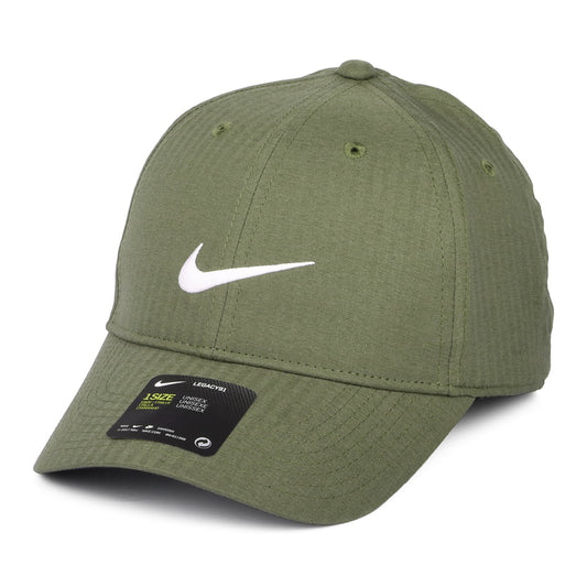 Gorra de béisbol Legacy 91 Tech Tonal Stripes de Nike Golf - Verde Oliva