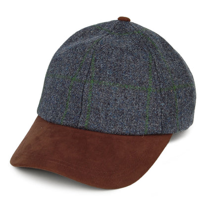 Gorra de béisbol Epsom repelente al agua de Failsworth - Azul-Verde Musgo