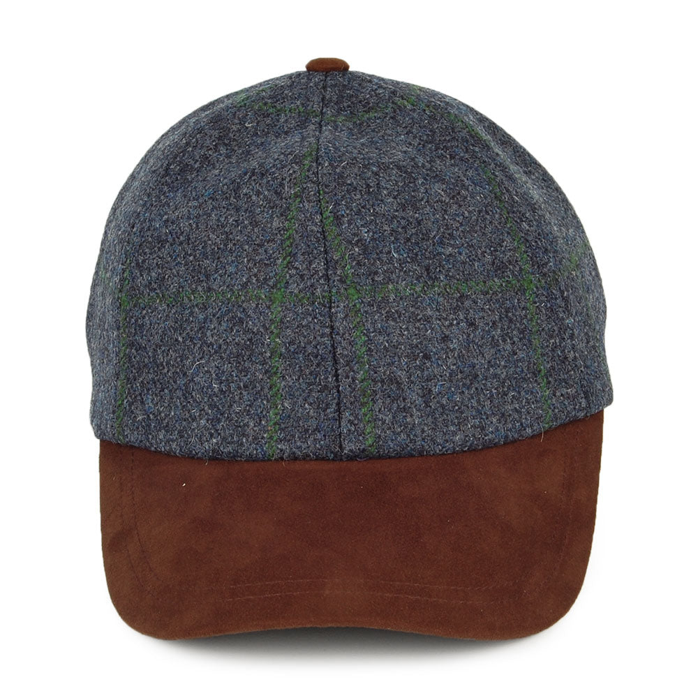 Gorra de béisbol Epsom repelente al agua de Failsworth - Azul-Verde Musgo