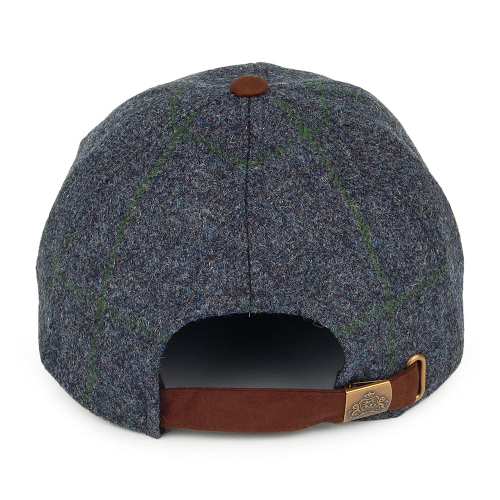 Gorra de béisbol Epsom repelente al agua de Failsworth - Azul-Verde Musgo
