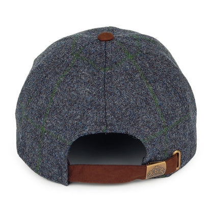 Gorra de béisbol Epsom repelente al agua de Failsworth - Azul-Verde Musgo