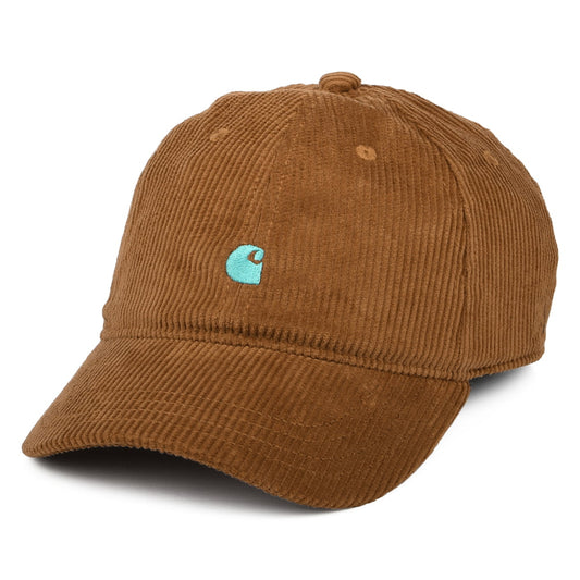 Gorra de béisbol Harlem de pana de Carhartt WIP - Canela