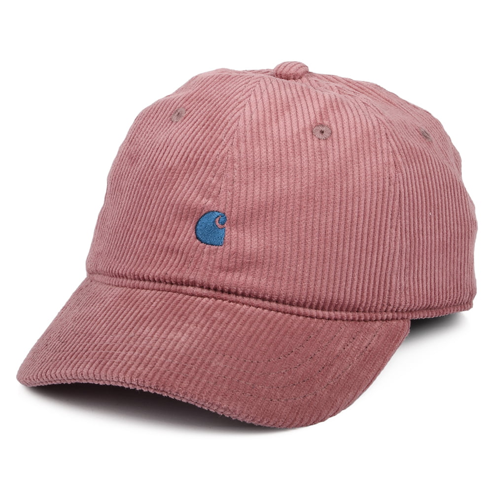 Gorra de béisbol Harlem de pana de Carhartt WIP - Rosa Violáceo