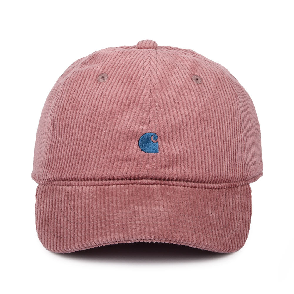 Gorra de béisbol Harlem de pana de Carhartt WIP - Rosa Violáceo