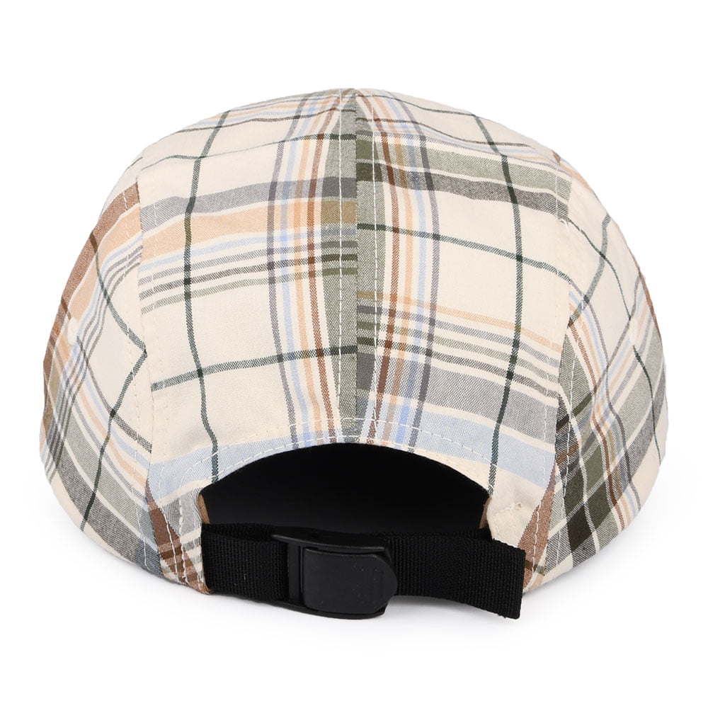 Gorra 5 paneles Vilay a cuadros de Carhartt WIP - Natural
