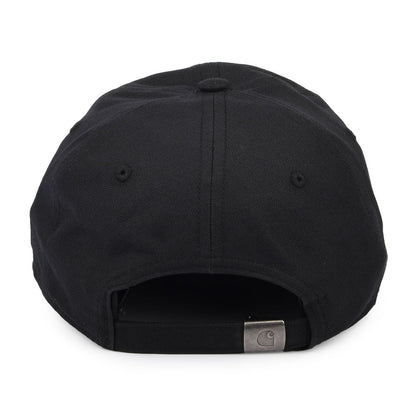 Gorra de béisbol Script de lienzo de algodón de Carhartt WIP - Negro