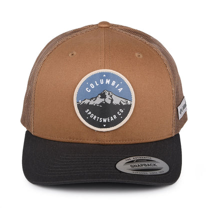 Gorra Trucker con malla de Columbia - Marrón