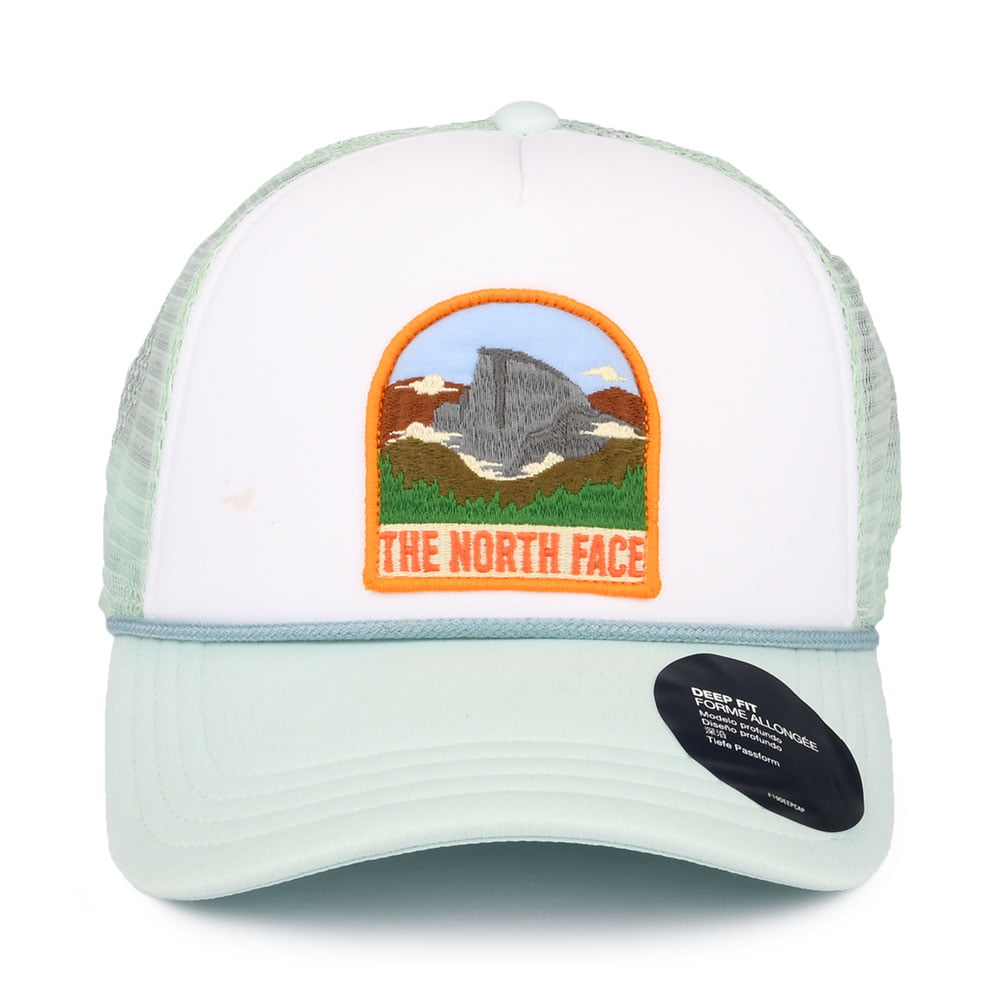 Gorra Trucker Valley de The North Face - Verde Claro-Blanco