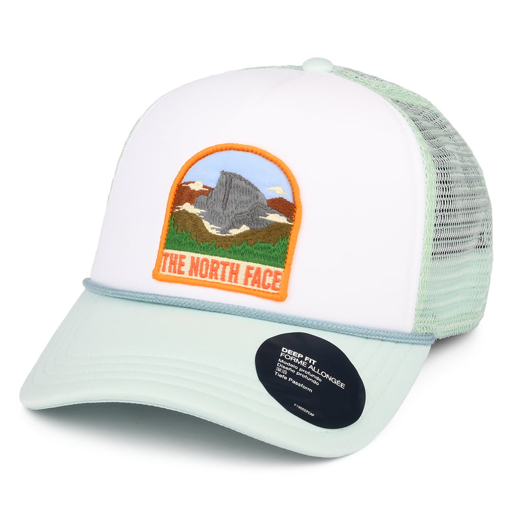 Gorra Trucker Valley de The North Face - Verde Claro-Blanco