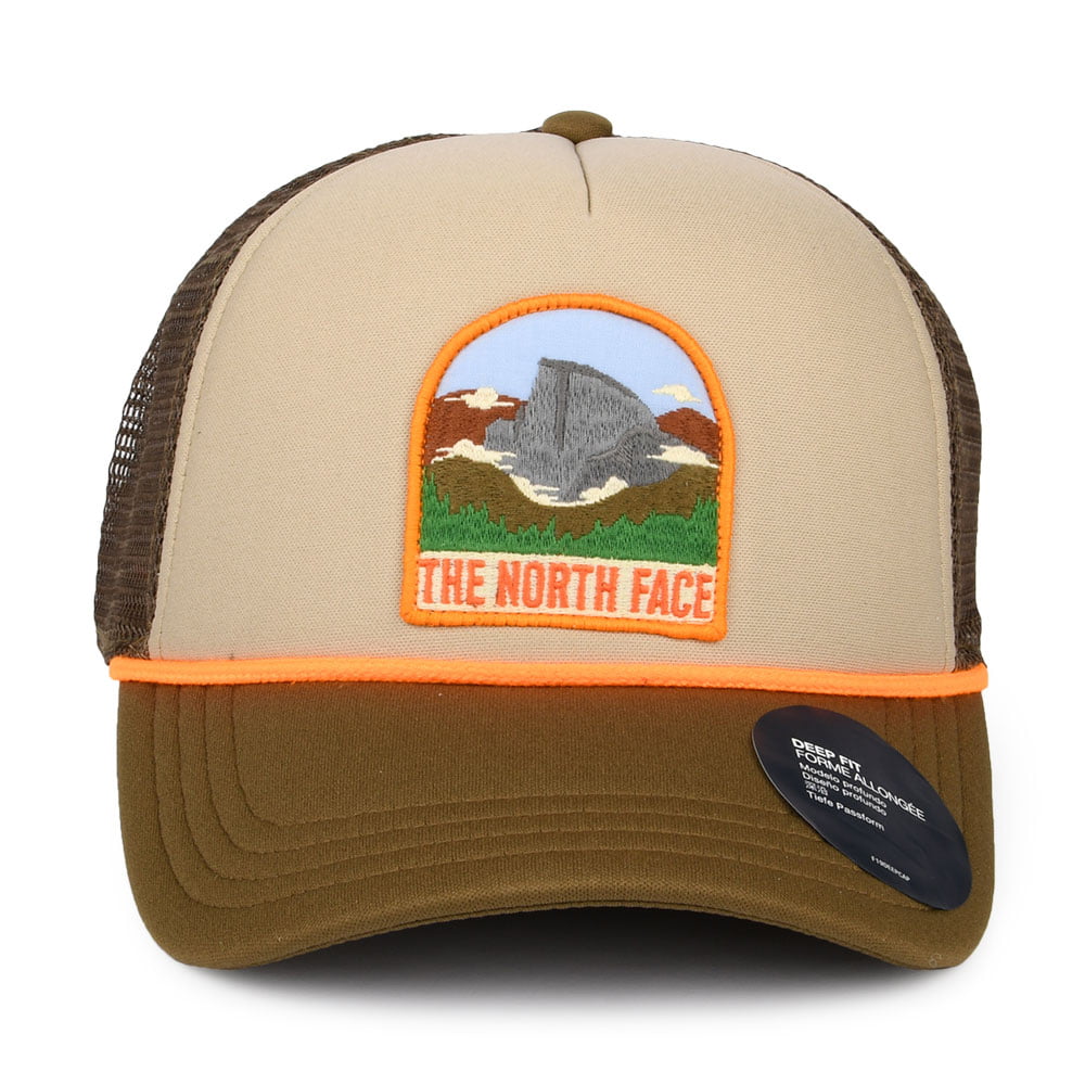 Gorra Trucker Valley de The North Face - Oliva-Beige