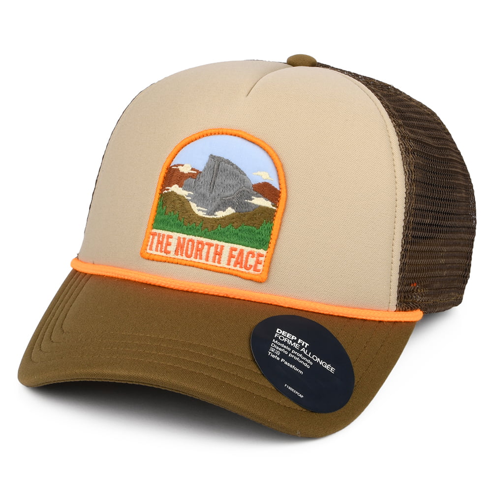 Gorra Trucker Valley de The North Face - Oliva-Beige
