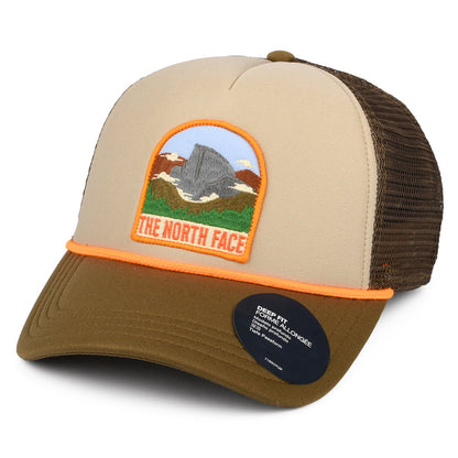Gorra Trucker Valley de The North Face - Oliva-Beige
