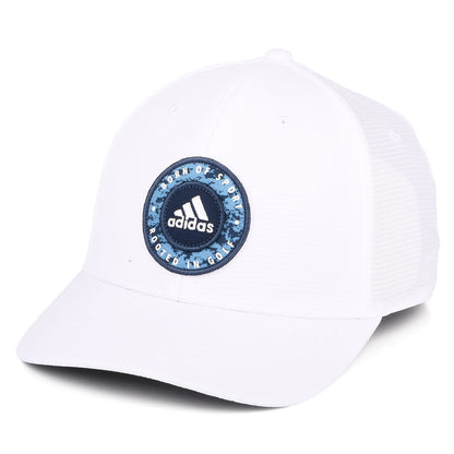 Gorra Trucker Circle de Adidas - Blanco