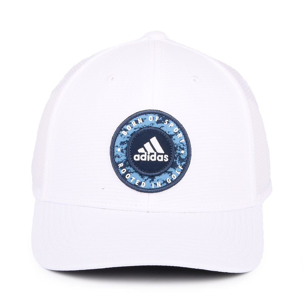 Gorra Trucker Circle de Adidas - Blanco