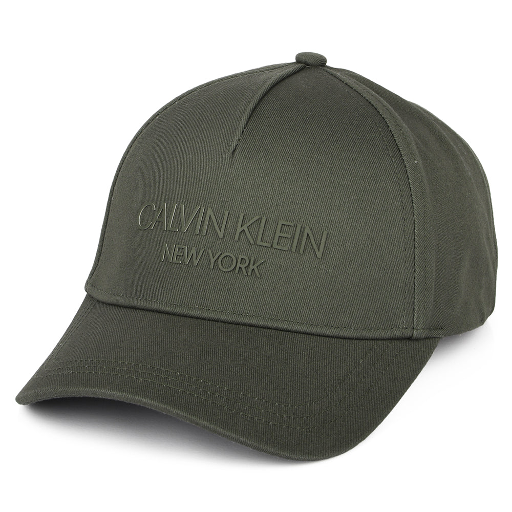 Gorra de béisbol New York de Calvin Klein - Oliva Oscuro
