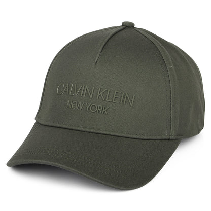 Gorra de béisbol New York de Calvin Klein - Oliva Oscuro
