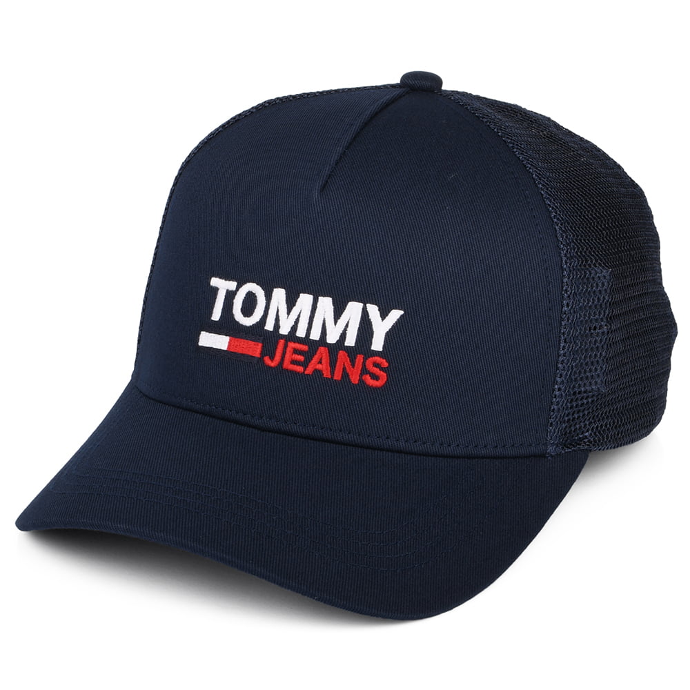 Gorra Trucker TJM Flag de Tommy Hilfiger - Azul Oscuro