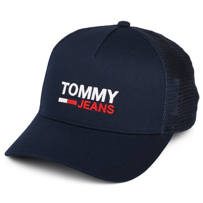 Gorra Trucker TJM Flag de Tommy Hilfiger - Azul Oscuro