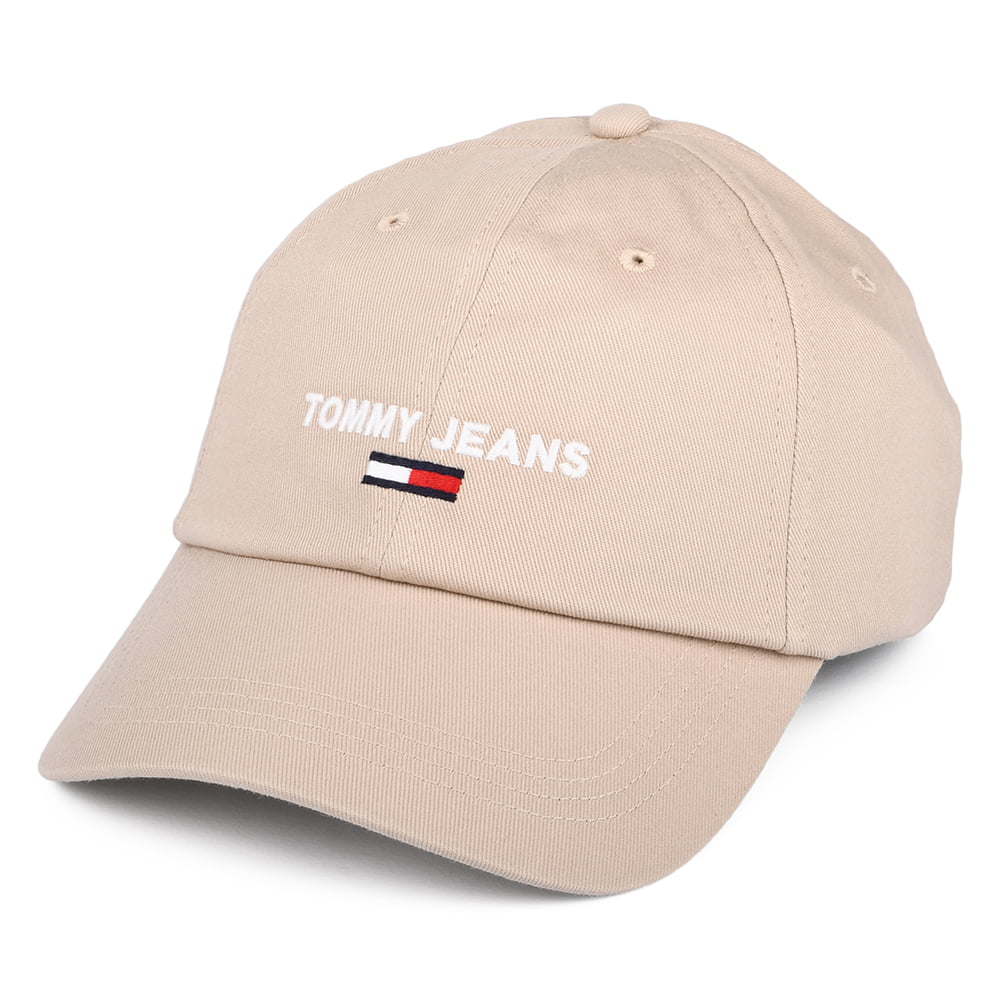 Gorra de béisbol TJM Sport de algodón orgánico de Tommy Hilfiger - Beige