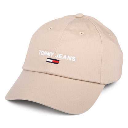 Gorra de béisbol TJM Sport de algodón orgánico de Tommy Hilfiger - Beige