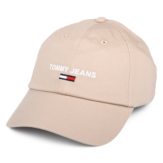 Gorra de béisbol TJM Sport de algodón orgánico de Tommy Hilfiger - Beige