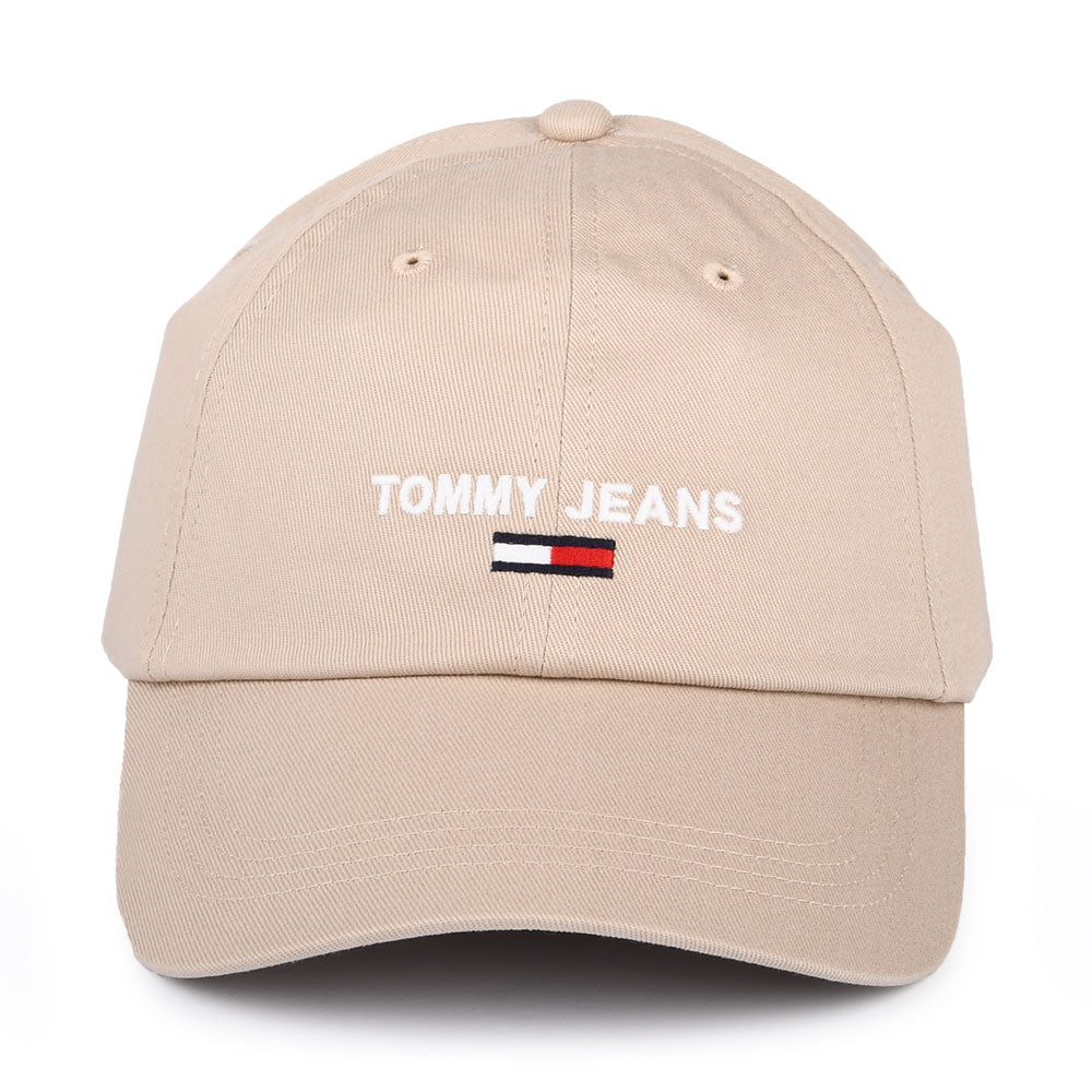Gorra de béisbol TJM Sport de algodón orgánico de Tommy Hilfiger - Beige