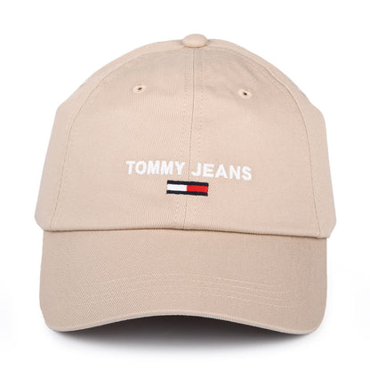Gorra de béisbol TJM Sport de algodón orgánico de Tommy Hilfiger - Beige