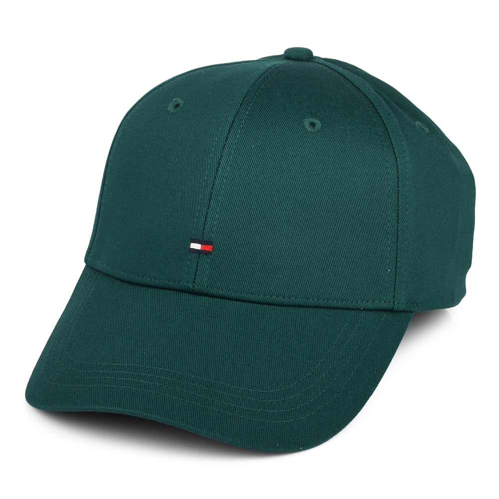 Gorra de béisbol Classic de Tommy Hilfiger - Verde Botella