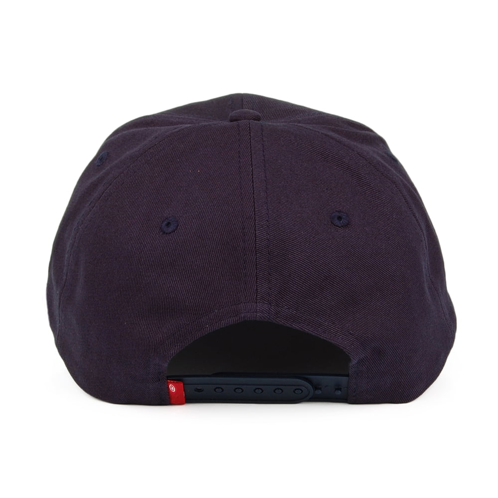 Gorra de béisbol New Graphic de Levi's - Azul Marino con Etiqueta en Blanco