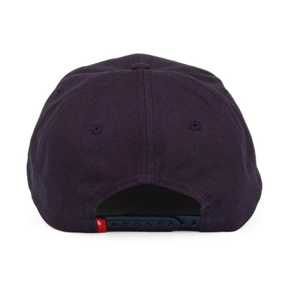 Gorra de béisbol New Graphic de Levi's - Azul Marino con Etiqueta en Blanco