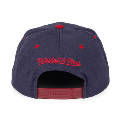 Gorra Snapback NBA Arch 2 Tone Denver Nuggets de Mitchell & Ness - Azul Marino/Burdeos