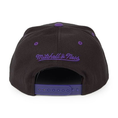 Gorra Snapback NBA Arch 2 Tone Toronto Raptors de Mitchell & Ness - Negro-Morado
